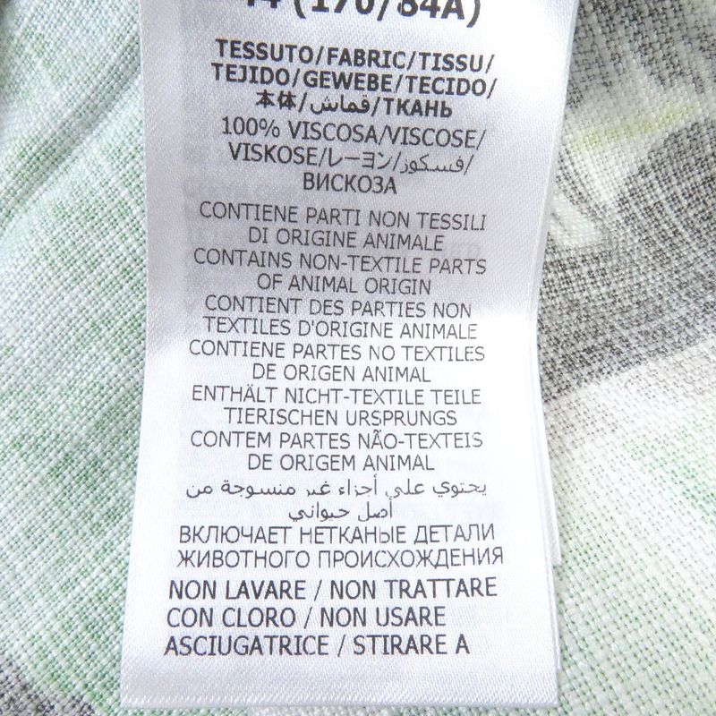 Gucci 22AW 694123 LOVE Parade Back Print Short Sleeve Aloha Shirt Bow Ring