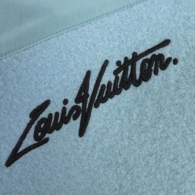 Louis Vuitton 23SS 1aatla Mixed Material Logo Embroidery Jogger Pants Track