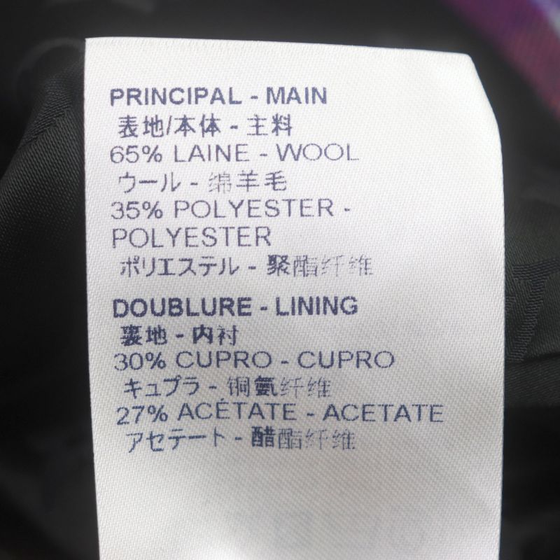  Louis Vuitton 2021 Madras Check Monogram Logo Chester Coat Pink Multi 48 With