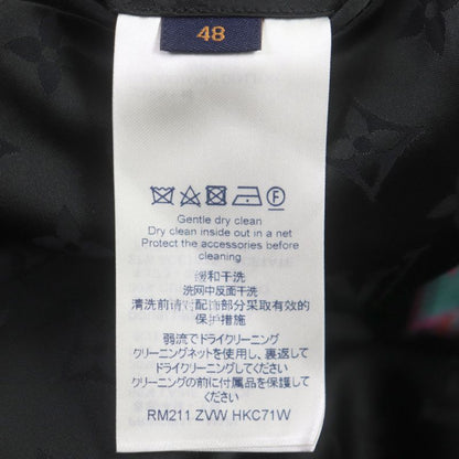  Louis Vuitton 2021 Madras Check Monogram Logo Chester Coat Pink Multi 48 With