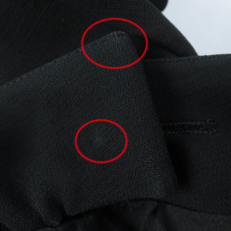 Louis Vuitton 2022 Wool Silk Preppy Martingale Dress With Lace LV Buttons Black