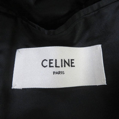 Celine 2v321120d Peak Collar Long Tuxedo Jacket Grand Poudre Tailored Jacket