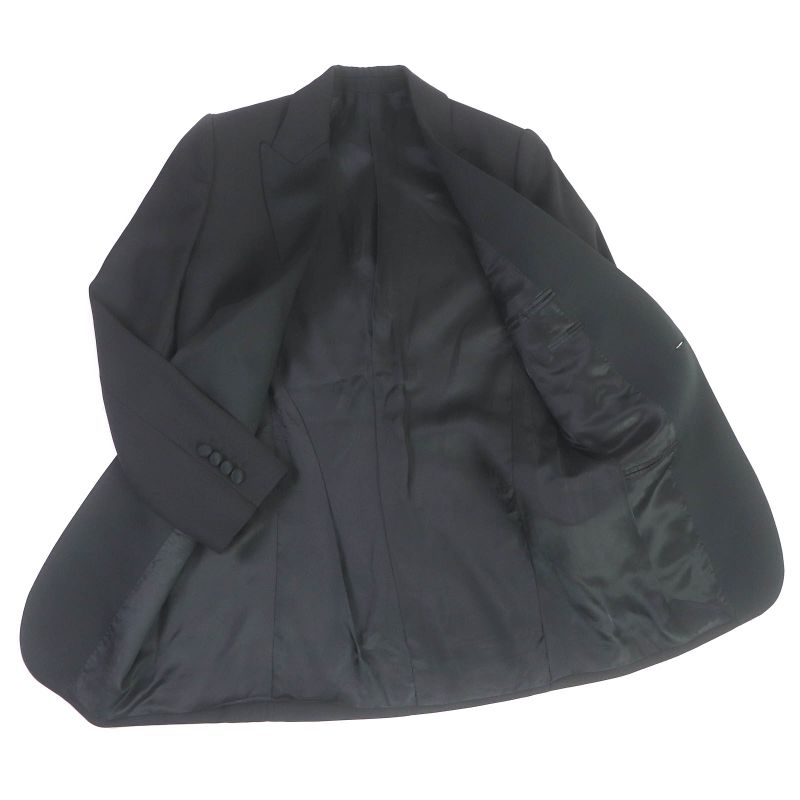 Celine 2v321120d Peak Collar Long Tuxedo Jacket Grand Poudre Tailored Jacket