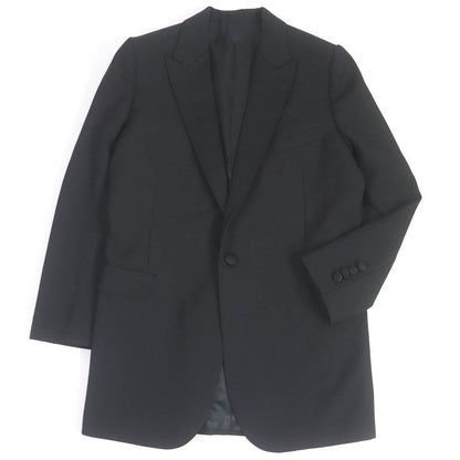 Celine 2v321120d Peak Collar Long Tuxedo Jacket Grand Poudre Tailored Jacket