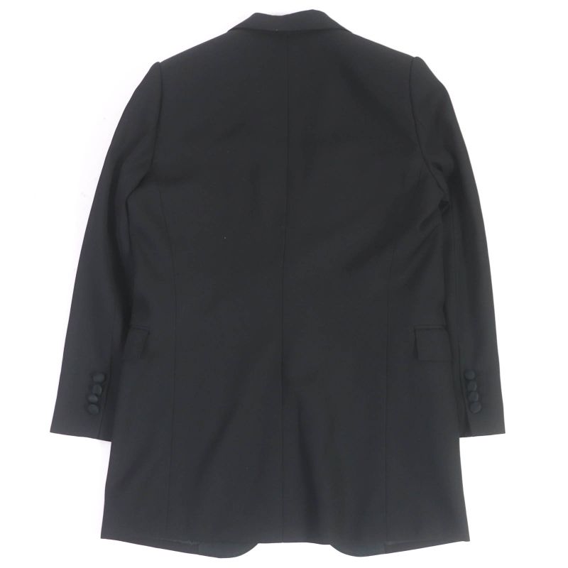 Celine 2v321120d Peak Collar Long Tuxedo Jacket Grand Poudre Tailored Jacket