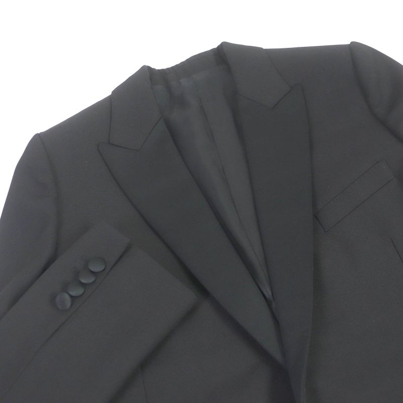 Celine 2v321120d Peak Collar Long Tuxedo Jacket Grand Poudre Tailored Jacket