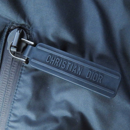 Christian DIOR 217r65a2829 Off-shoulder Drawstring Dress Navy XS Hanger Made