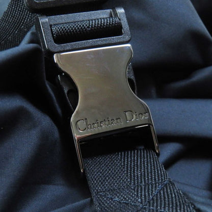 Christian DIOR 217r65a2829 Off-shoulder Drawstring Dress Navy XS Hanger Made