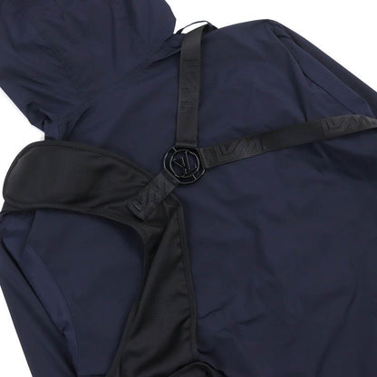 Louis Vuitton 19AW Docking Pullover Hooded Windbreaker Jacket With Belt Pocket