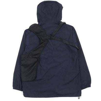 Louis Vuitton 19AW Docking Pullover Hooded Windbreaker Jacket With Belt Pocket