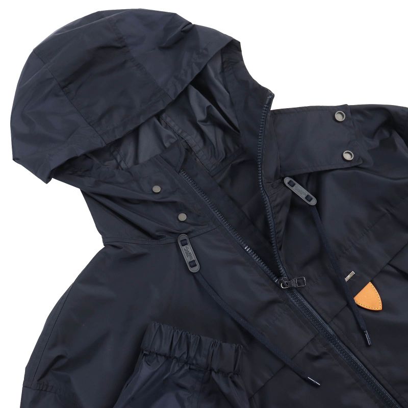 Louis Vuitton Hhb51wnkj Staples Edition Logo Plate Leather Use Hooded Zip Up