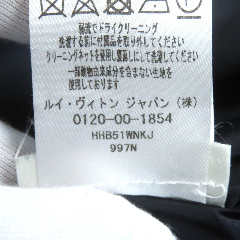 Louis Vuitton Hhb51wnkj Staples Edition Logo Plate Leather Use Hooded Zip Up