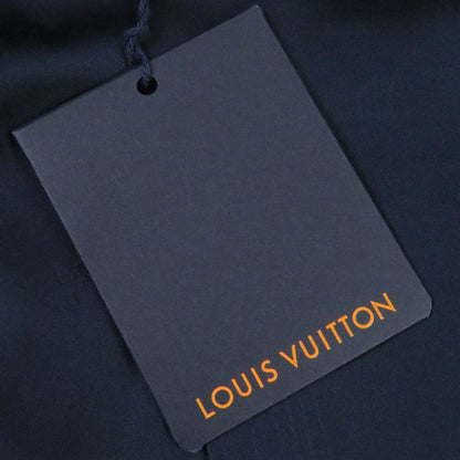 Louis Vuitton 22SS 100% Wool Monogram All-over Ribbed Hem Blouson Jacket Navy