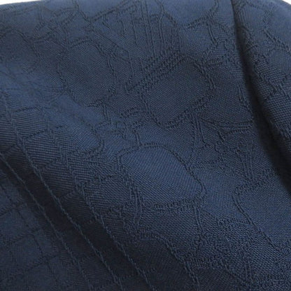 Louis Vuitton 22SS 100% Wool Monogram All-over Ribbed Hem Blouson Jacket Navy