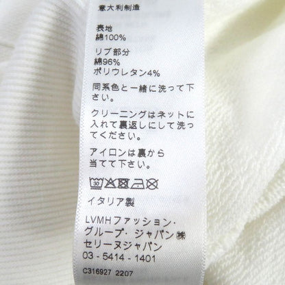 Celine 22AW 2y753670q Cotton Gradient Logo Print Pullover Loose Hoodie White XL