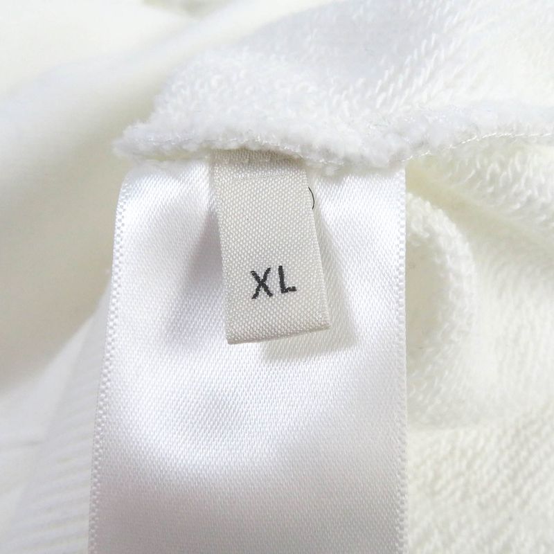 Celine 22AW 2y753670q Cotton Gradient Logo Print Pullover Loose Hoodie White XL