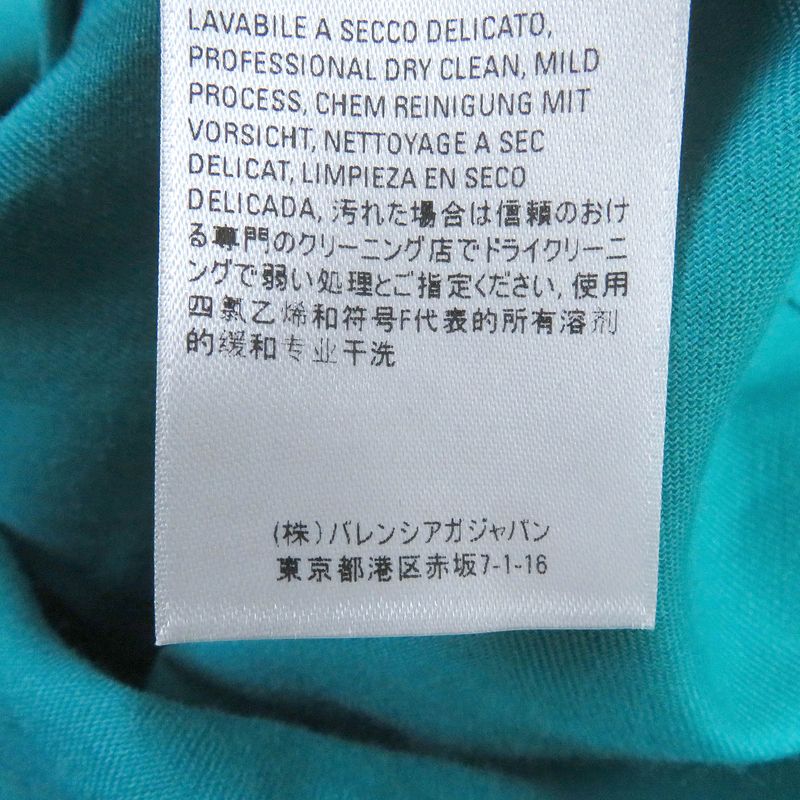 Balenciaga 595219 Cotton BB Logo Embroidery Oversized Double Sleeve Work Shirt