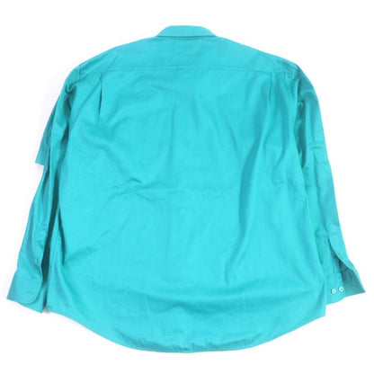 Balenciaga 595219 Cotton BB Logo Embroidery Oversized Double Sleeve Work Shirt