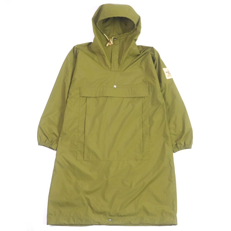 Gucci The North Face 21SS 648874 Logo Patch Hooded Anorak Hoodie Raincoat Khaki