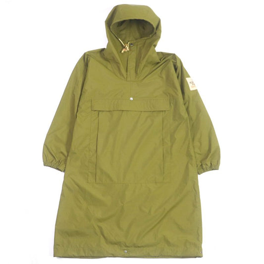 Gucci The North Face 21SS 648874 Logo Patch Hooded Anorak Hoodie Raincoat Khaki