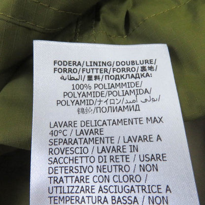 Gucci The North Face 21SS 648874 Logo Patch Hooded Anorak Hoodie Raincoat Khaki