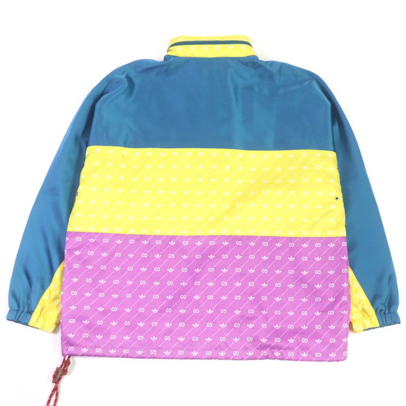 Gucci Adidas 22AW 691429 Trefoil All-over Patterned Anorak Parka Blouson