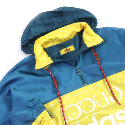 Gucci Adidas 22AW 691429 Trefoil All-over Patterned Anorak Parka Blouson