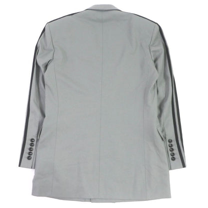 Gucci Adidas 720173 Side Three Line Oversized Double Breasted Tailored Jacket