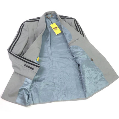 Gucci Adidas 720173 Side Three Line Oversized Double Breasted Tailored Jacket