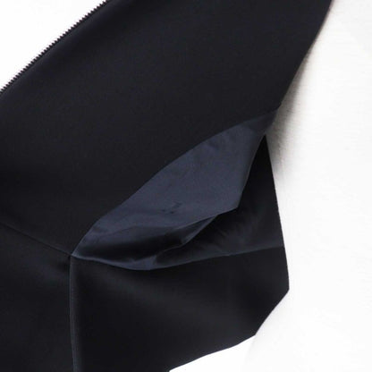 Hermes 22AW 2h0203dm Wool Lined Silk Blend Zip Up Jacket Black 36 Made In