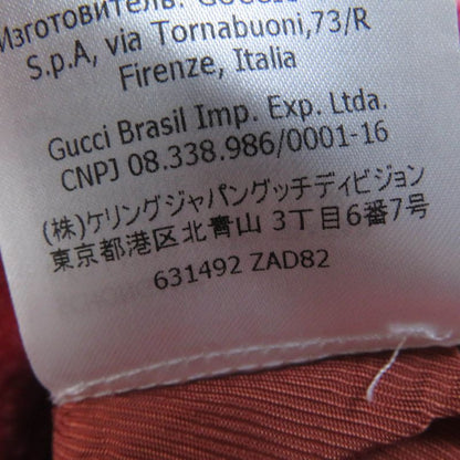 Gucci 631492 Monochrome Tweed Skirt Trapezoid Skirt Mini Skirt Pink 36 Made In