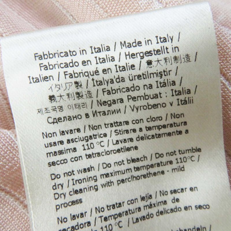 Fendi 22 Fzx834/fzq689 Rayon Setup Top/skirt Light Pink 36 Made In Italy