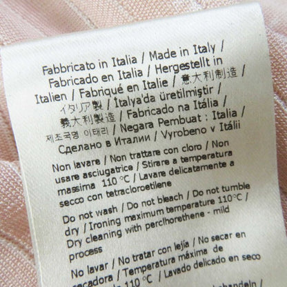 Fendi 22 Fzx834/fzq689 Rayon Setup Top/skirt Light Pink 36 Made In Italy