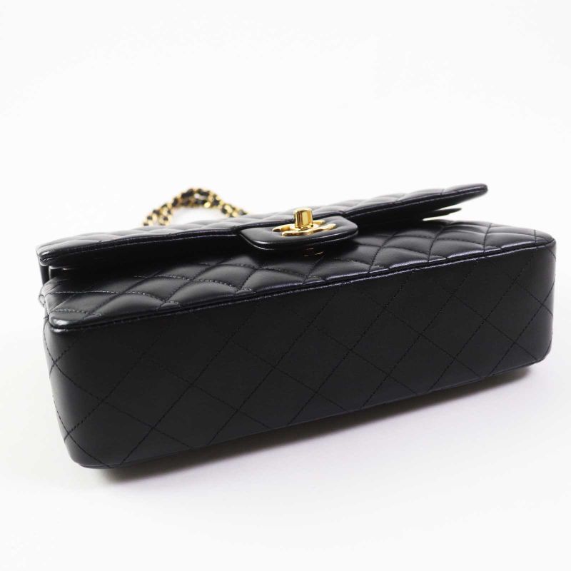 CHANEL A01112 Matelasse 25 Lambskin Random Serial Double Flap Double Chain