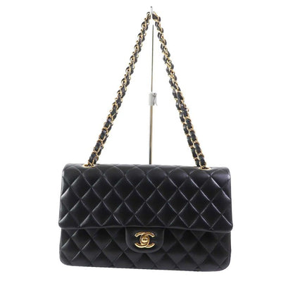 CHANEL A01112 Matelasse 25 Lambskin Random Serial Double Flap Double Chain