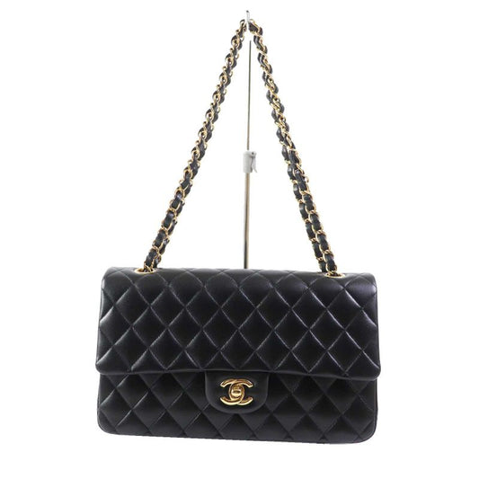 CHANEL A01112 Matelasse 25 Lambskin Random Serial Double Flap Double Chain