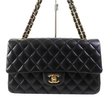 CHANEL A01112 Matelasse 25 Lambskin Random Serial Double Flap Double Chain