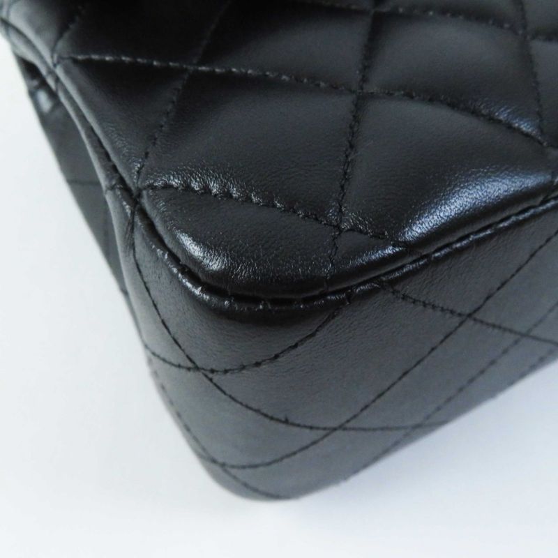 CHANEL A01112 Matelasse 25 Lambskin Random Serial Double Flap Double Chain
