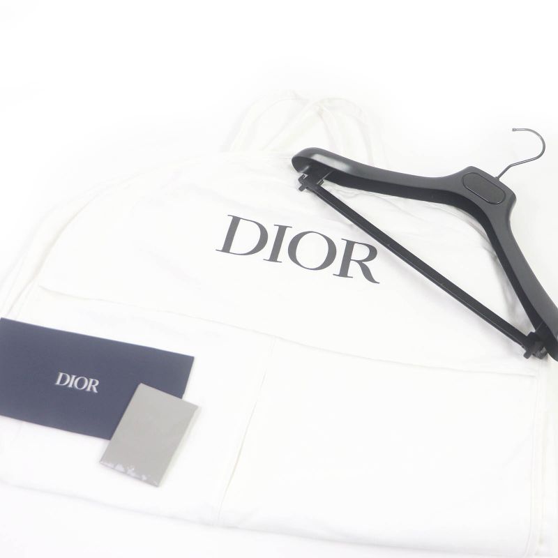 DIOR Homme 23AW 383l419c0686 Zipped Varsity Blouson Suede Leather Padded