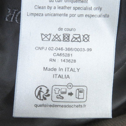 DIOR Homme 23AW 383l419c0686 Zipped Varsity Blouson Suede Leather Padded