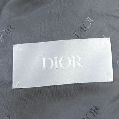 DIOR Homme 23AW 383l419c0686 Zipped Varsity Blouson Suede Leather Padded