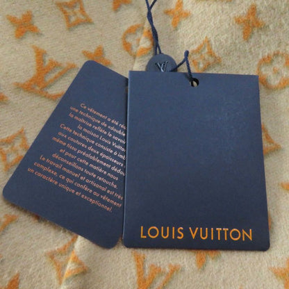 Louis Vuitton 23 Years 1abqp2 Removable Collar Double Face Coat Wool Silk