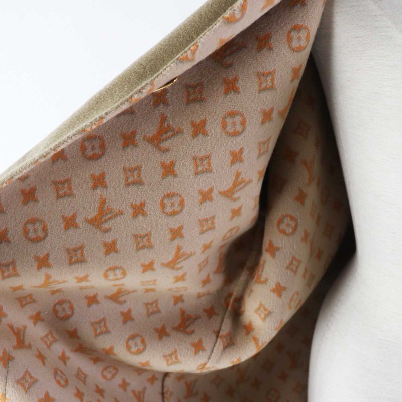 Louis Vuitton 23 Years 1abqp2 Removable Collar Double Face Coat Wool Silk