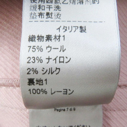 Bottega Veneta 18 544923 Wool Silk Blend Front Button Skirt