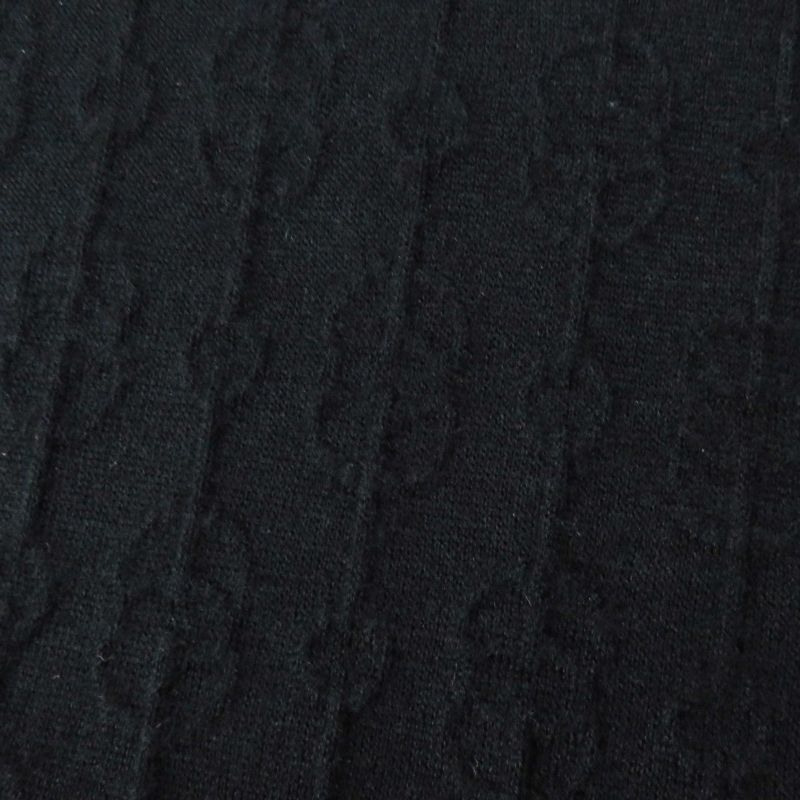 Hermes 2e2505d3 Cashmere Silk Chaine D'ancre Pattern Long Sleeve Knit Dress