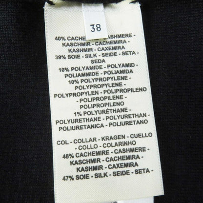 Hermes 2e2505d3 Cashmere Silk Chaine D'ancre Pattern Long Sleeve Knit Dress