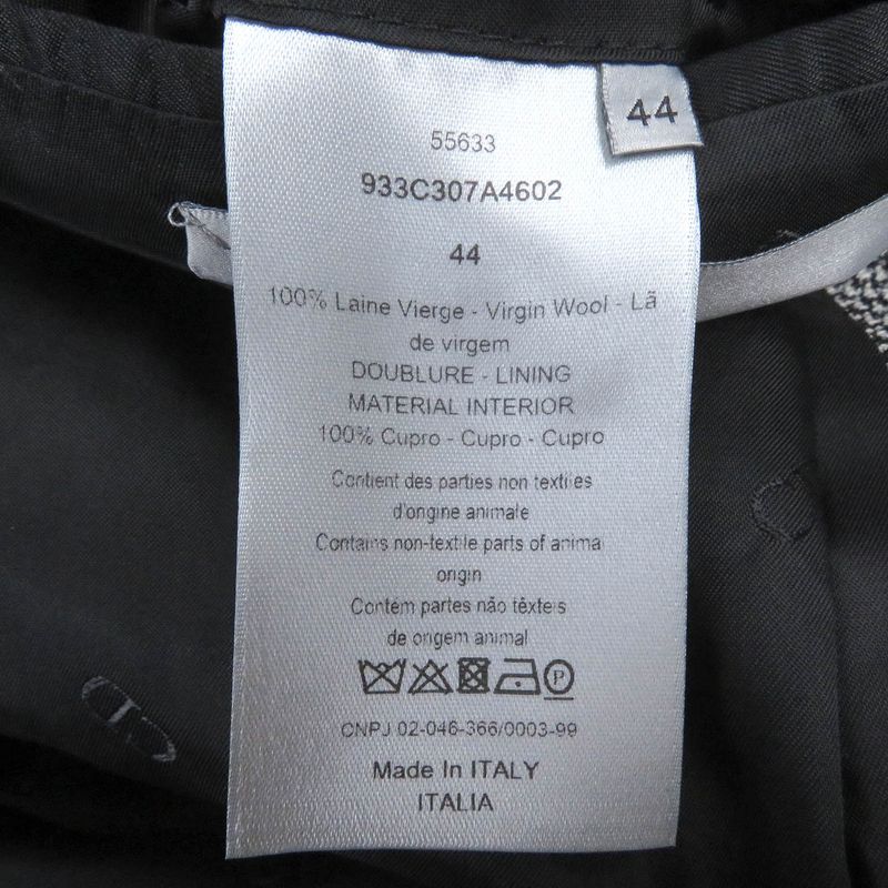 DIOR Homme 933c307a4602 Wool Long Length Chester Coat With