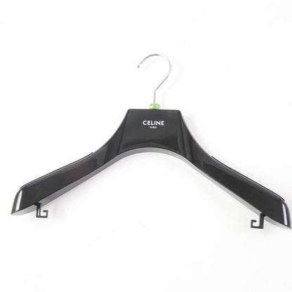 Celine 2r380805f Silk Triomphe Pattern Long Sleeve Dress With Ribbon Black Gold