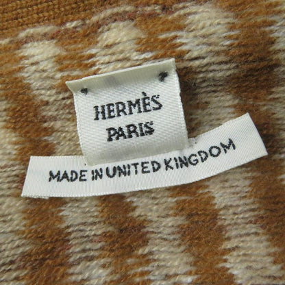 Hermes 2022 100% Cashmere Oversized Serie Buttons Staggered Long Sleeves Knit