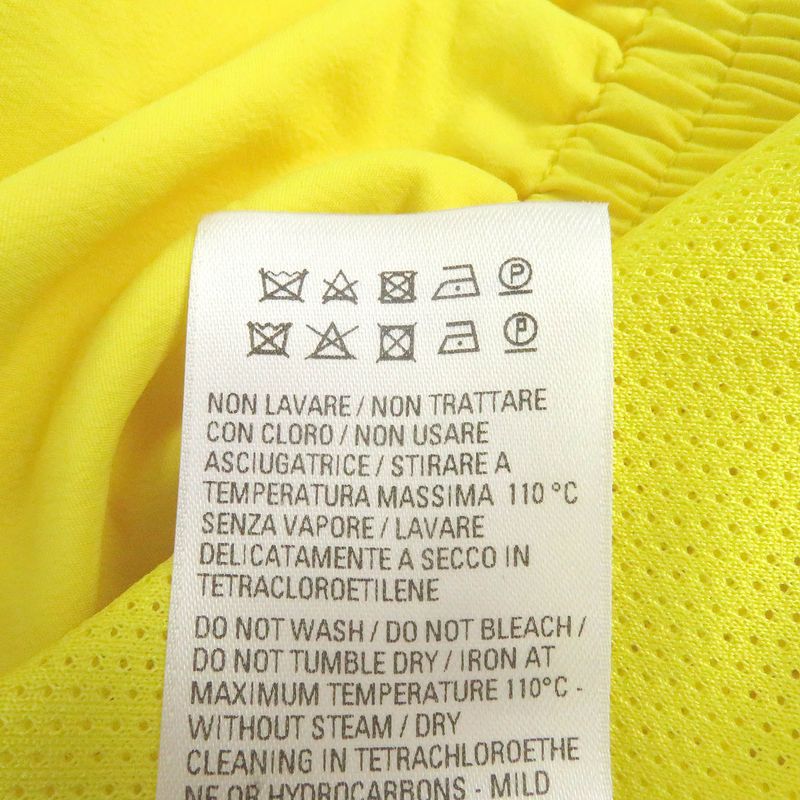 Balenciaga 22AW 720153 3B Sport Icon Pullover Tracksuit Jacket Yellow L Made